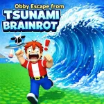 PLay Obby Escape from Tsunami Brainrot now!