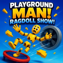 Playground Man! Ragdoll Show!