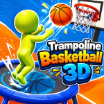 Play Trampoline Basketball 3D now!